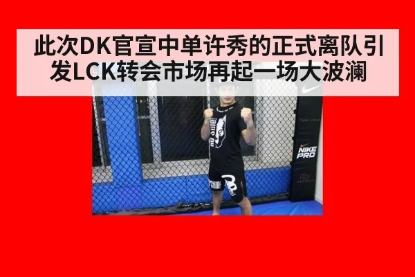 此次DK官宣中单许秀的正式离队引发LCK转会市场再起一场大波澜