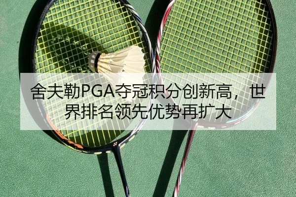 舍夫勒PGA夺冠积分创新高，世界排名领先优势再扩大